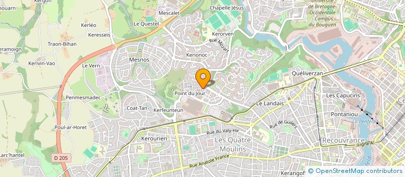 localisation de l'entreprise MONSIEUR NASSER ATTOUMANI à BREST