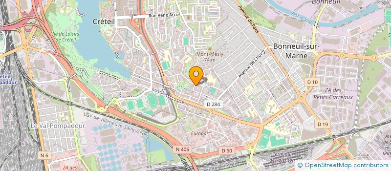 localisation de l'entreprise MONSIEUR NASSER AYADI  CRETEIL