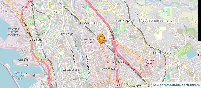 localisation de l'entreprise MONSIEUR NASSER BAREK à MARSEILLE