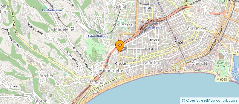 localisation de l'entreprise MONSIEUR NASSER BENHADJAMOR à NICE
