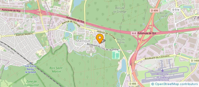 localisation de l'entreprise MONSIEUR NASSER BENRABAH  EMERAINVILLE