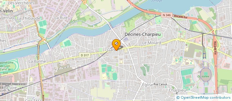 localisation de l'entreprise MONSIEUR NASSER BEZZIH  DECINES-CHARPIEU