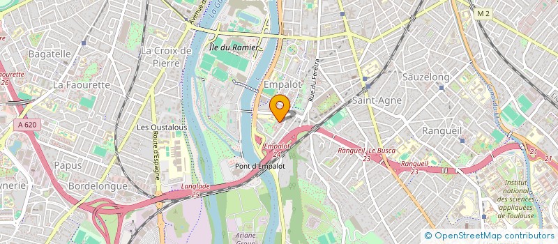 localisation de l'entreprise MONSIEUR NASSER BIGNON à TOULOUSE