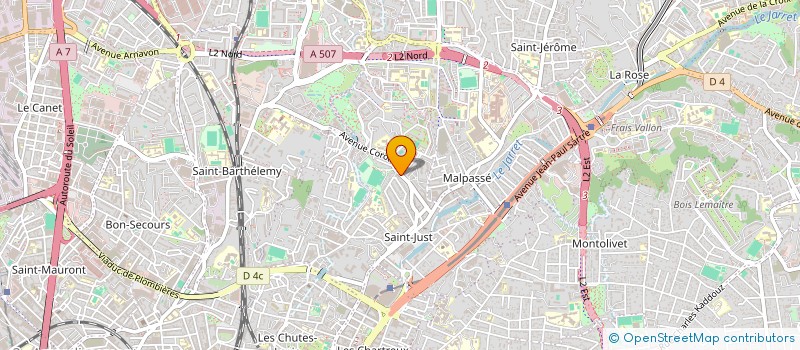 localisation de l'entreprise MONSIEUR NASSER BINDI  MARSEILLE