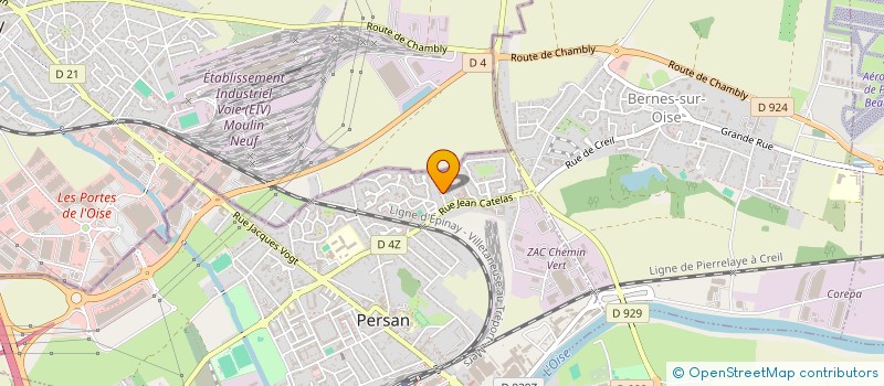 localisation de l'entreprise MONSIEUR NASSER BOUSSAID  PERSAN