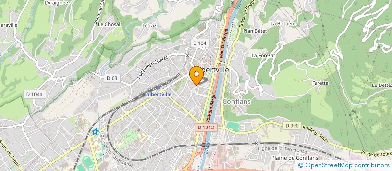 localisation de l'entreprise MONSIEUR NASSER BOUZALMAD  ANNEMASSE