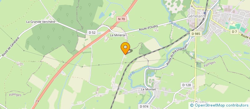 localisation de l'entreprise MONSIEUR NASSER-DINE CHACHOUE  PALINGES