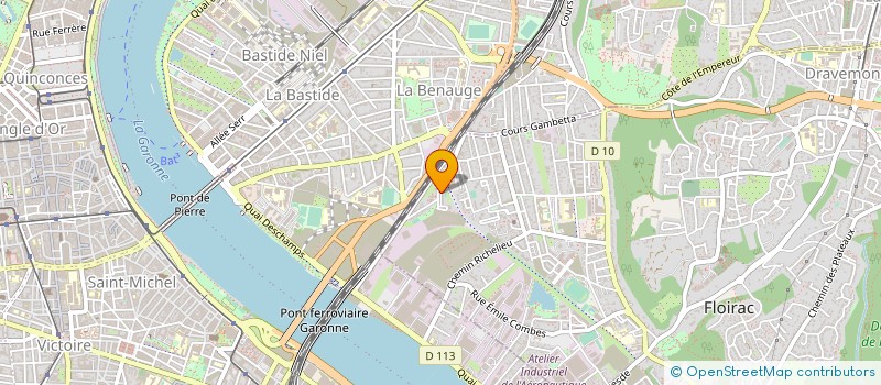 localisation de l'entreprise MONSIEUR NASSER DJAHA à FLOIRAC