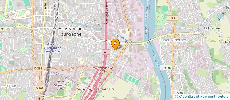 localisation de l'entreprise MONSIEUR NASSER FELLAHI  VILLEFRANCHE-SUR-SAONE