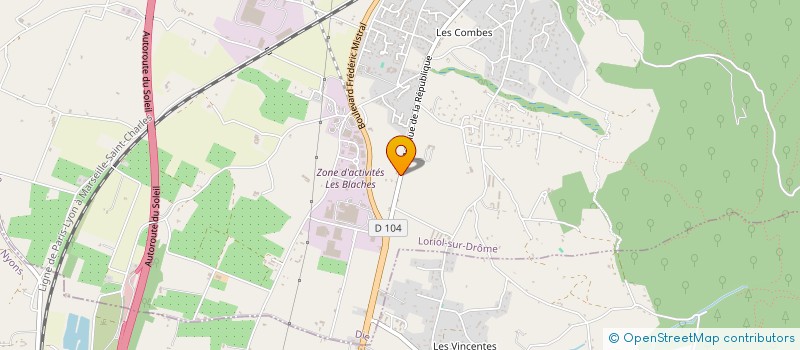 localisation de l'entreprise MONSIEUR NASSER FOUNAS  MONTMEYRAN