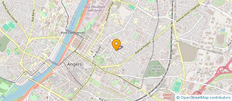 localisation de l'entreprise MONSIEUR NASSER GALAL MOHAMED à ANGERS