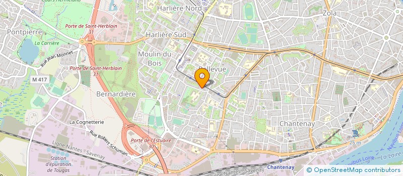 localisation de l'entreprise MONSIEUR NASSER HADDAD à NANTES