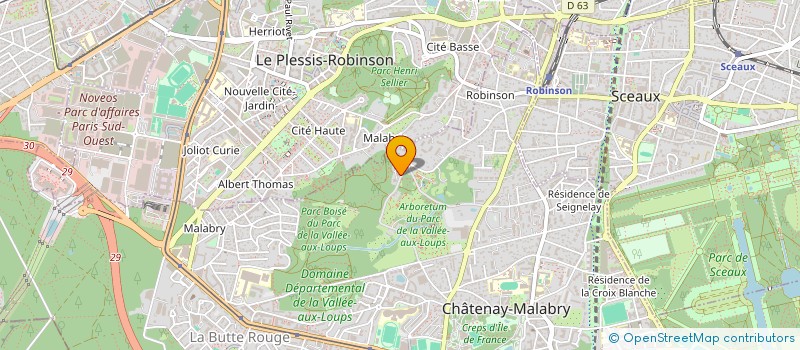 localisation de l'entreprise MONSIEUR NASSER HAMADI  CHATENAY-MALABRY