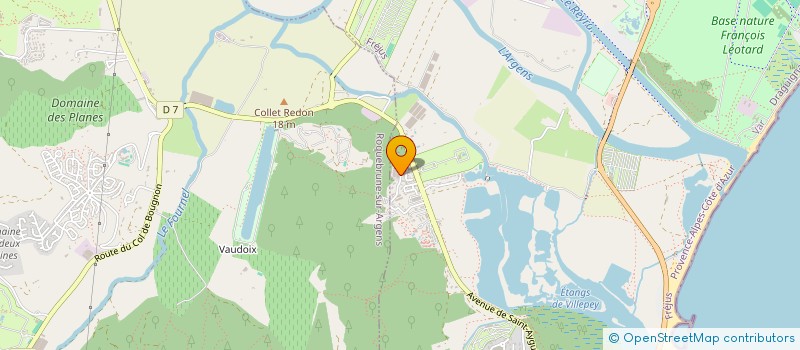 localisation de l'entreprise MONSIEUR NASSER HAMADI CHAREF à FREJUS