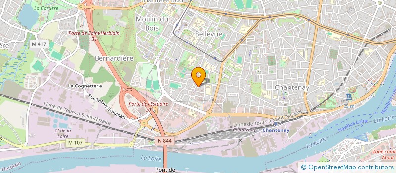 localisation de l'entreprise MONSIEUR NASSER HELALI à NANTES