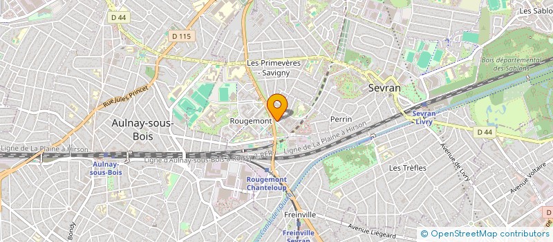 localisation de l'entreprise MONSIEUR NASSER HICEB à SEVRAN