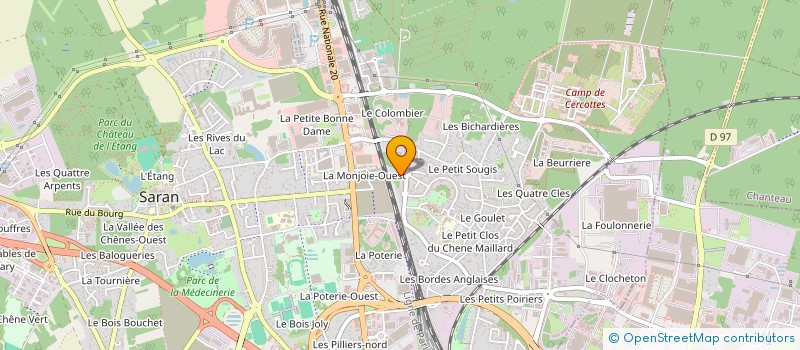 localisation de l'entreprise MONSIEUR NASSER HOUHOUD à SARAN