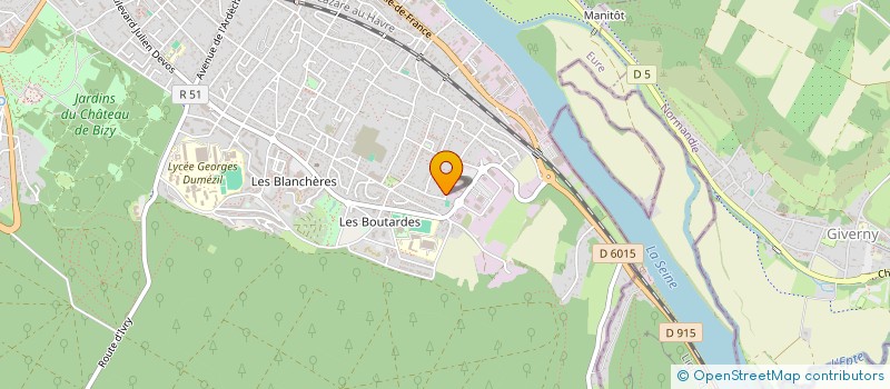 localisation de l'entreprise MONSIEUR NASSER KADDOURI  VERNON