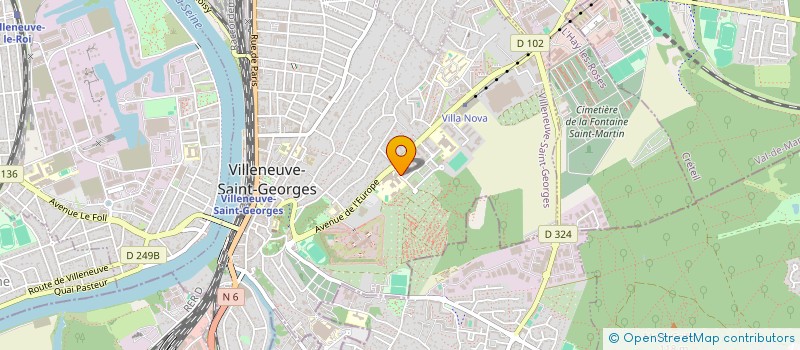 localisation de l'entreprise MONSIEUR NASSER KAKAR  VILLENEUVE-SAINT-GEORGES