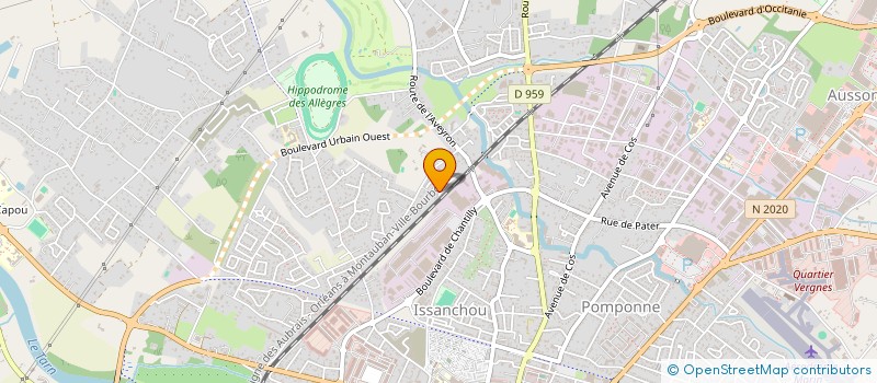 localisation de l'entreprise MONSIEUR NASSER KHARZOUZ  MONTAUBAN