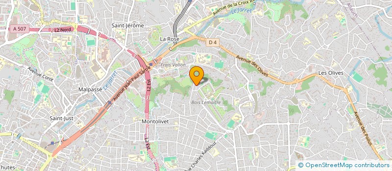 localisation de l'entreprise MONSIEUR NASSER LEBAS ZIANI  MARSEILLE