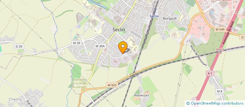 localisation de l'entreprise MONSIEUR NASSER LOUNES à SECLIN