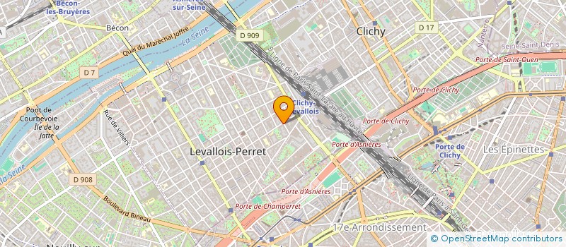 localisation de l'entreprise MONSIEUR NASSER MAHFOUD à LEVALLOIS-PERRET