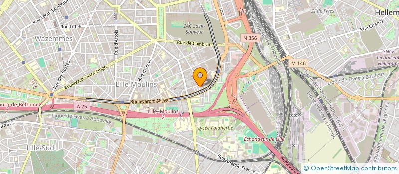 localisation de l'entreprise MONSIEUR NASSER MAKHLOUF à LILLE