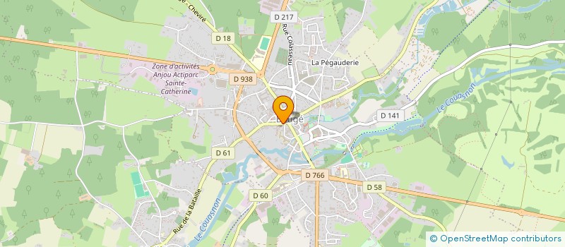 localisation de l'entreprise MONSIEUR NASSER MECILI à BAUGE-EN-ANJOU