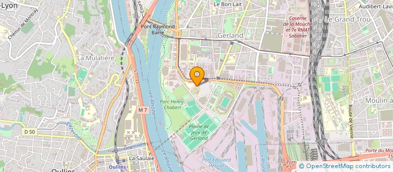 localisation de l'entreprise MONSIEUR NASSER MMADI MOINDJIE  LYON