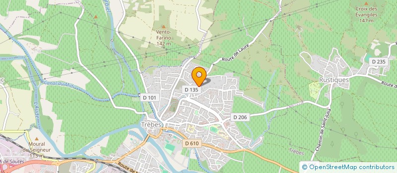 localisation de l'entreprise MONSIEUR NASSER NAHLA  TREBES