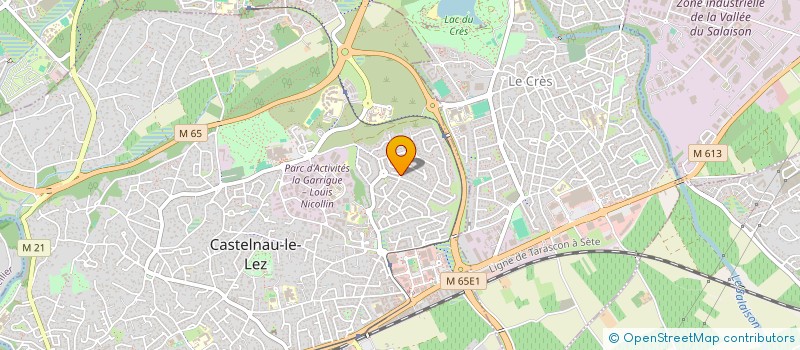 localisation de l'entreprise MONSIEUR NASSER NEFZI  CASTELNAU-LE-LEZ