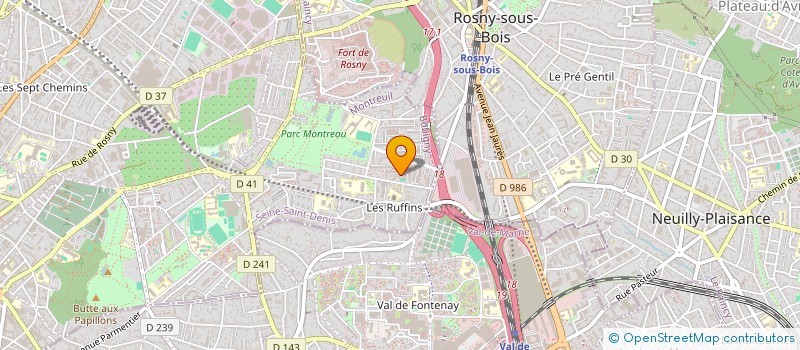 localisation de l'entreprise MONSIEUR NASSER PAYET à MONTREUIL