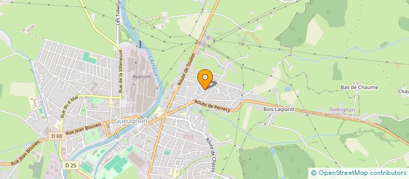 localisation de l'entreprise MONSIEUR NASSER RAHAB  GUEUGNON