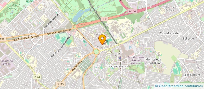 localisation de l'entreprise MONSIEUR NASSER RAHMANI à AULNAY-SOUS-BOIS