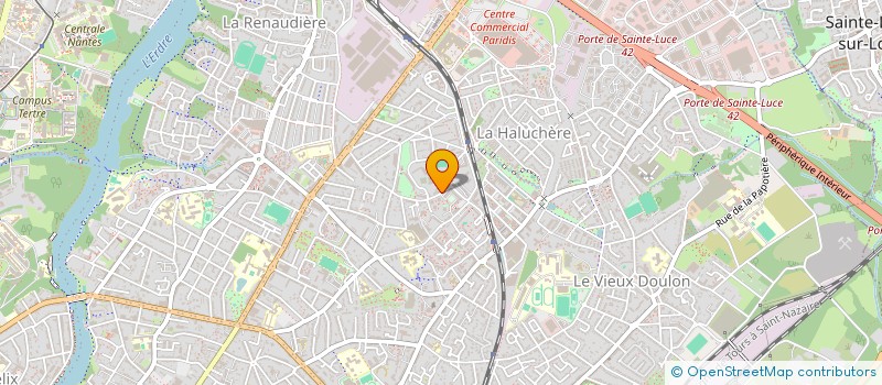 localisation de l'entreprise MONSIEUR NASSER SAAD  NANTES