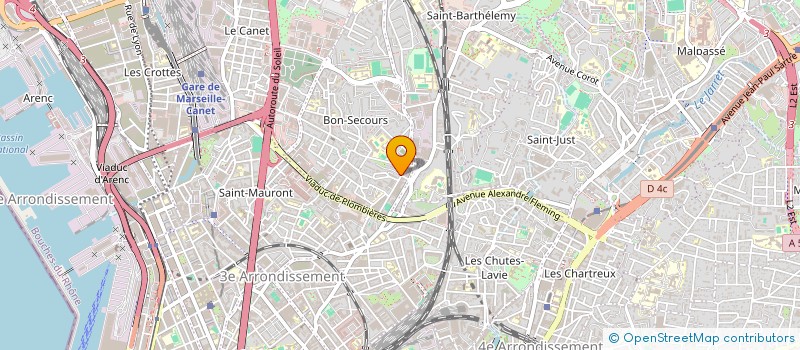 localisation de l'entreprise MONSIEUR NASSER SEMROUNI à MARSEILLE