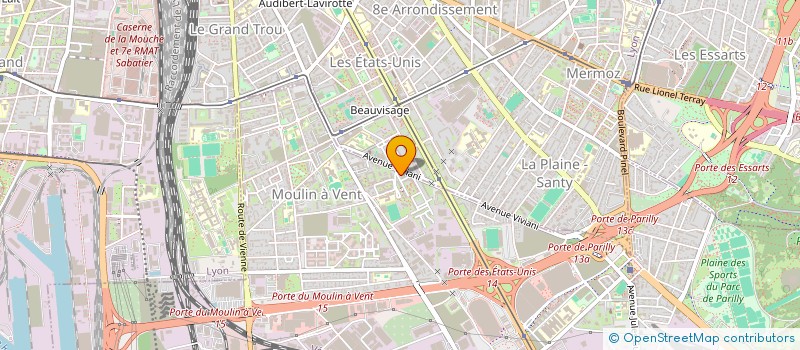 localisation de l'entreprise MONSIEUR NASSERDIN BEN ABDERRAHMEN  VENISSIEUX