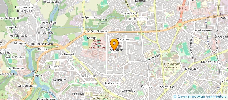 localisation de l'entreprise MONSIEUR NASSERDINE AHAMED à BREST