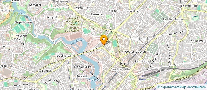 localisation de l'entreprise MONSIEUR NASSERDINE IBRAHIM à BREST