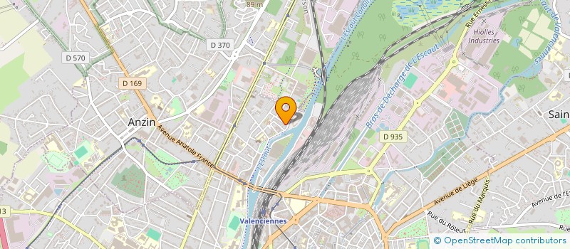 localisation de l'entreprise MONSIEUR NASSERDINE NOUAR à VALENCIENNES