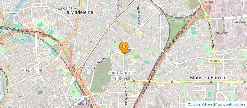 localisation de l'entreprise MONSIEUR NASSEREDDINE HAMDINI à LILLE