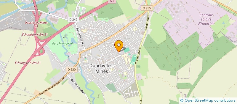 localisation de l'entreprise MONSIEUR NASSEREDDINE TAIBI  DOUCHY-LES-MINES