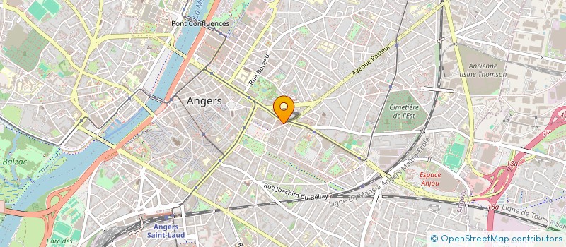 localisation de l'entreprise MONSIEUR NASSEUR ABDELKADER BELHABIB  ANGERS