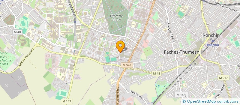 localisation de l'entreprise MONSIEUR NASSIB ED DERBAL  LILLE