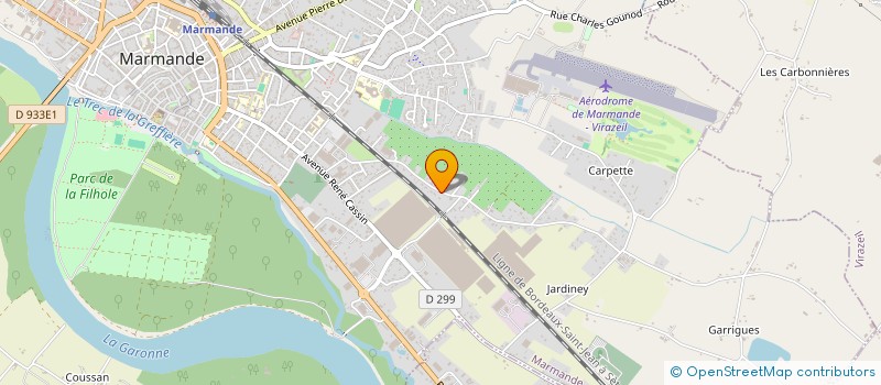 localisation de l'entreprise MONSIEUR NASSIF EL MACHAAL  MARMANDE