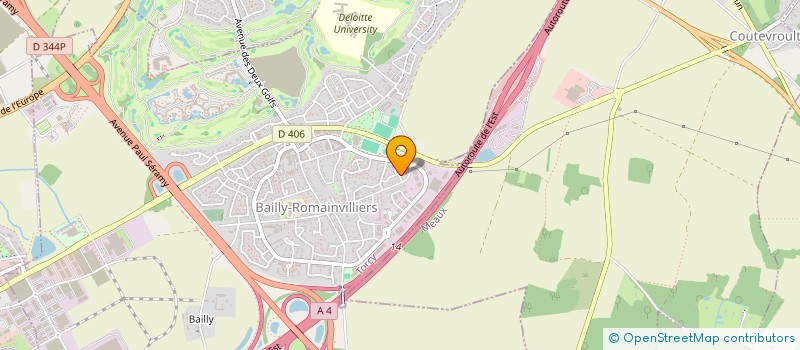 localisation de l'entreprise MONSIEUR NASSIF MAHFOUZ  BAILLY-ROMAINVILLIERS