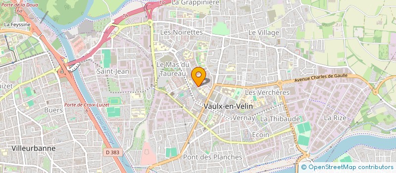 localisation de l'entreprise MONSIEUR NASSIH KENOUCHE  VAULX-EN-VELIN