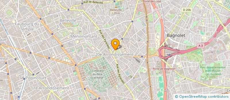 localisation de l'entreprise MONSIEUR NASSIM ABBASSI  PARIS