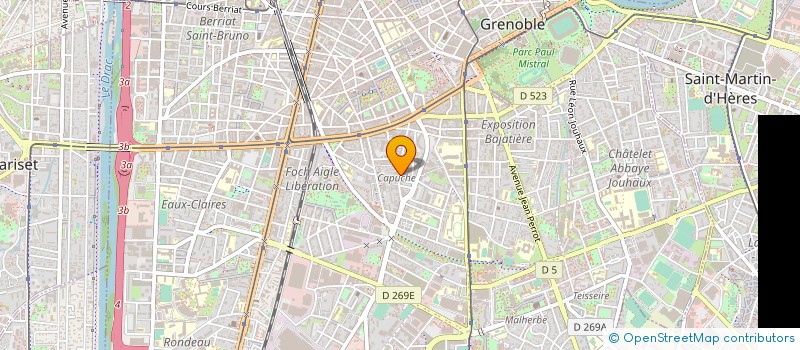 localisation de l'entreprise MONSIEUR NASSIM ABDESLAM à GRENOBLE